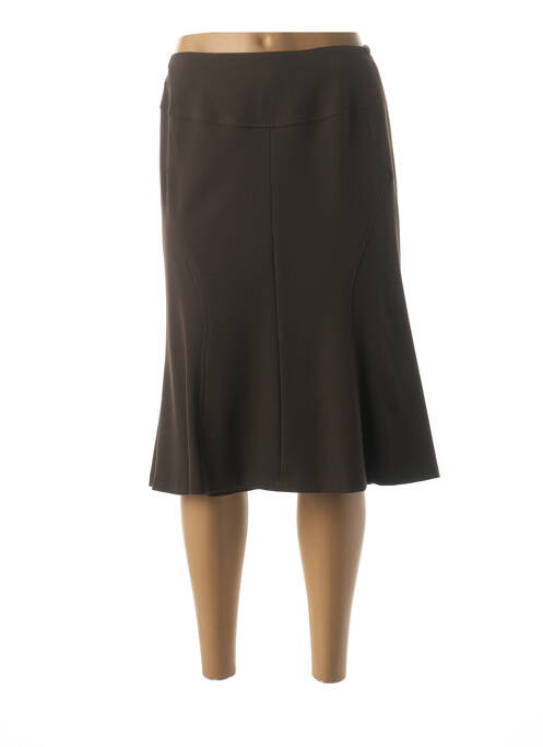 Fustă midi maro GUY DUBOUIS femeie