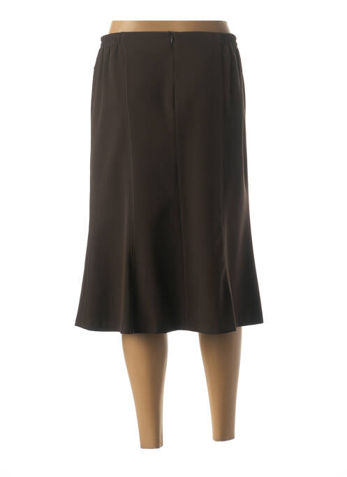 Fustă midi maro FRANCE RIVOIRE femeie