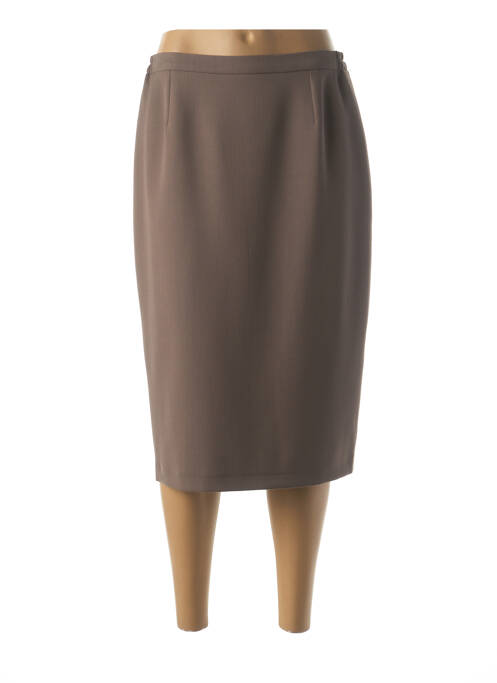 Fustă midi maro FRANCE RIVOIRE femeie