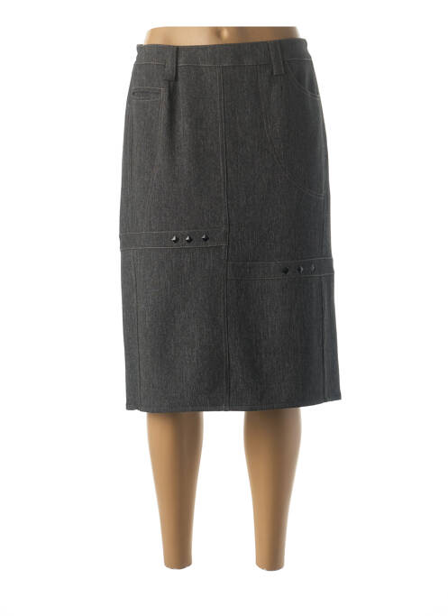 Fustă midi gri GUY DUBOUIS femeie