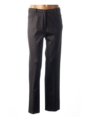 Pantalon croială dreaptă mărime normală negru GUY DUBOUIS femeie