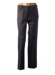 Pantalon croială dreaptă mărime normală negru GUY DUBOUIS femme