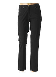 Pantalon 7/8 elasticitate mărime normală negru MERI & ESCA femme