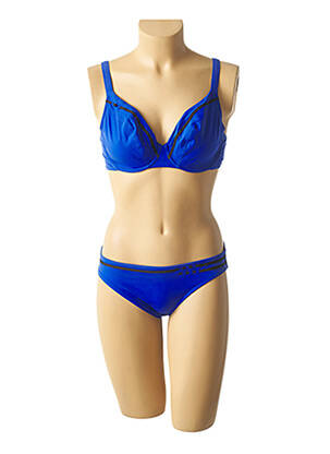 Costum de baie din două piese albastru EMPREINTE femeie