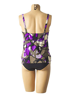 Tankini bretele elastice violet ANITA femeie