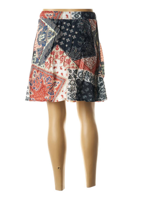 Fustă scurtă albastru ET COMPAGNIE femeie