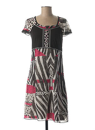 Rochie midi negru GUY DUBOUIS femeie