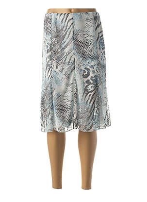 Fustă midi albastru FRANCE RIVOIRE femeie