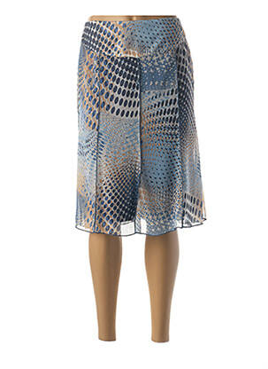 Fustă midi albastru FRANCE RIVOIRE femeie