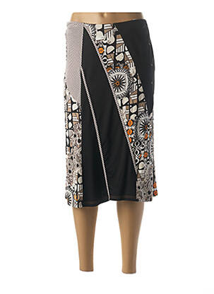Fustă midi negru FRANCE RIVOIRE femeie