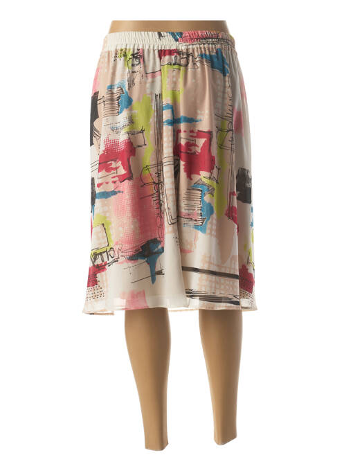 Fustă midi alb GUY DUBOUIS femeie