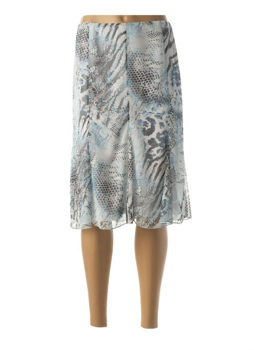 Fustă midi albastru GUY DUBOUIS femeie