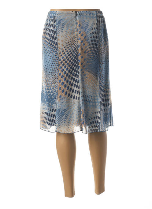 Fustă midi albastru FRANCE RIVOIRE femeie