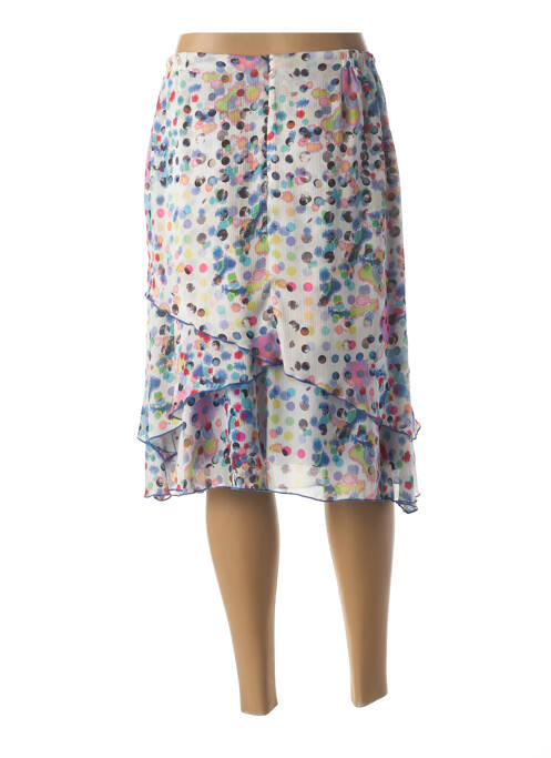 Fustă midi alb FRANCE RIVOIRE femeie