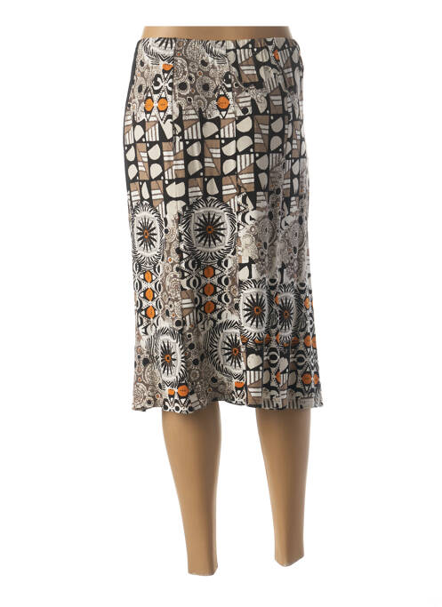 Fustă midi negru FRANCE RIVOIRE femeie