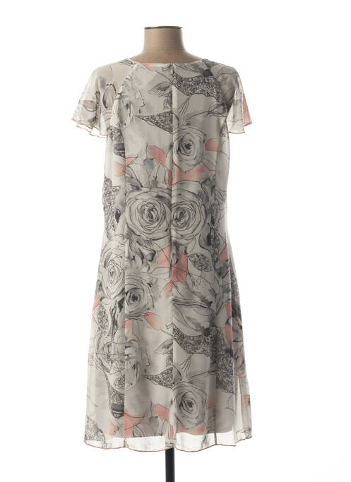 Rochie midi gri GUY DUBOUIS femeie