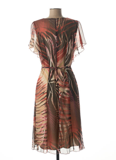 Rochie midi maro GUY DUBOUIS femeie