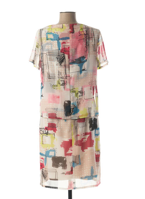 Rochie midi alb GUY DUBOUIS femeie