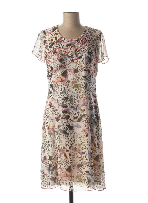 Rochie midi roz GUY DUBOUIS femeie