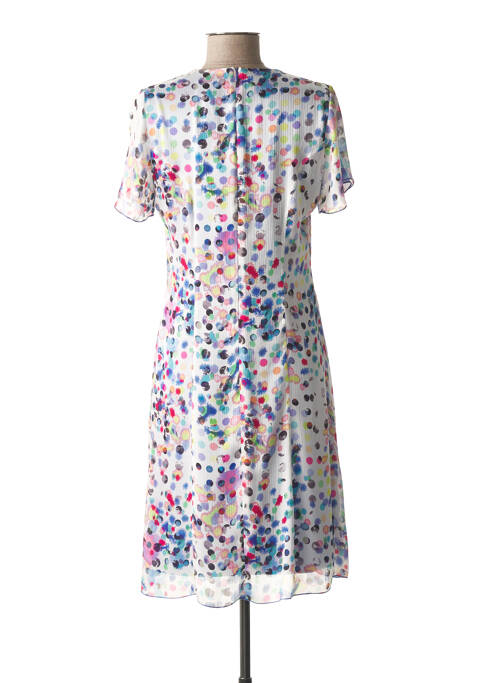 Rochie midi alb FRANCE RIVOIRE femeie