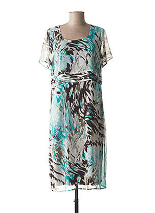 Rochie midi albastru GUY DUBOUIS femeie