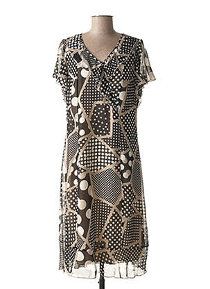 Rochie midi negru GUY DUBOUIS femeie