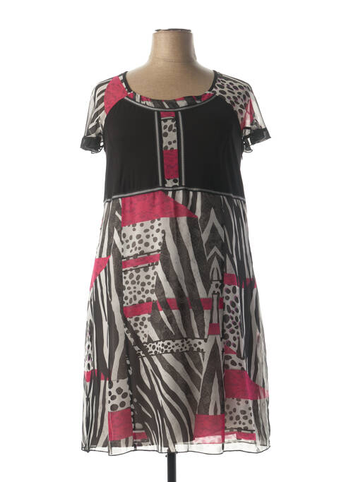 Rochie midi roz GUY DUBOUIS femeie