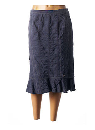 Fustă midi albastru FRANCE RIVOIRE femeie