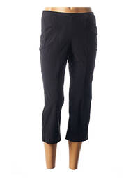 Pantalon trei sferturi croială dreaptă negru GUY DUBOUIS femme