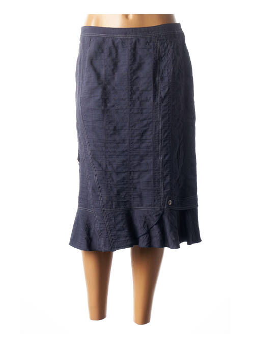 Fustă midi albastru FRANCE RIVOIRE femeie