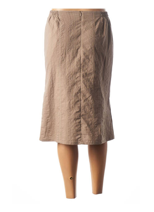 Fustă midi bej GUY DUBOUIS femeie