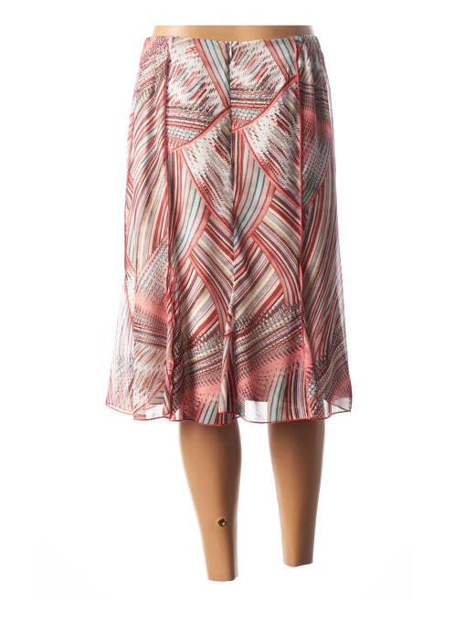 Fustă midi roz GUY DUBOUIS femeie