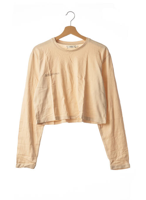 Tricou bej PANGAIA femeie