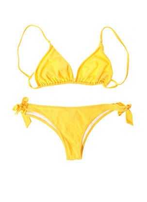 Costum de baie din două piese galben BLUSHA femeie