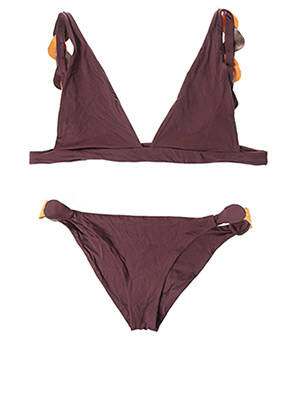 Costum de baie din două piese maro CARIOCA femeie