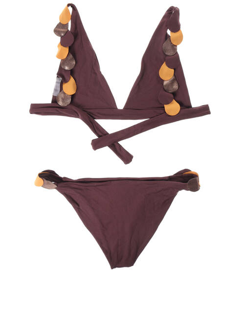 Costum de baie din două piese maro CARIOCA femeie