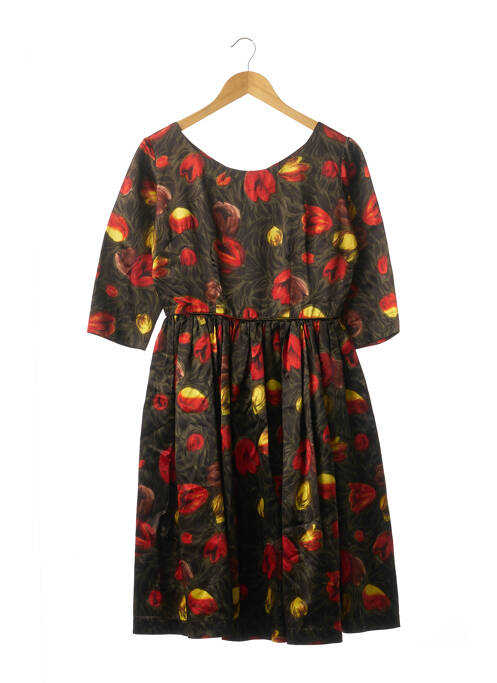 Rochie midi verde VINTAGE femeie