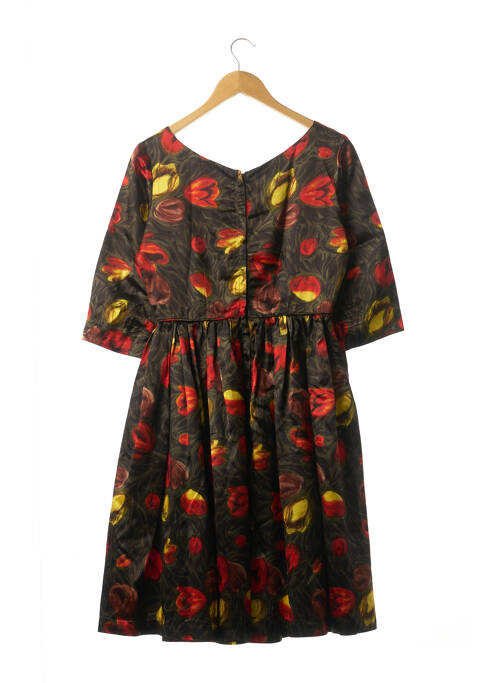 Rochie midi verde VINTAGE femeie