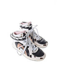 Adidași închidere cu șireturi toc plat până la 3 cm bej ESSENTIEL ANTWERP femme