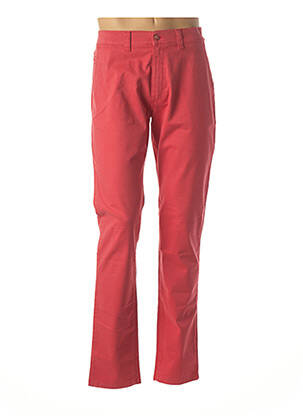 Pantalon chino elasticitate mărime normală roșu LCDN bărbat