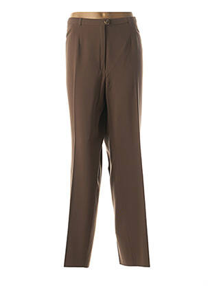 Pantalon drept maro CHRISTIAN MARRY femeie