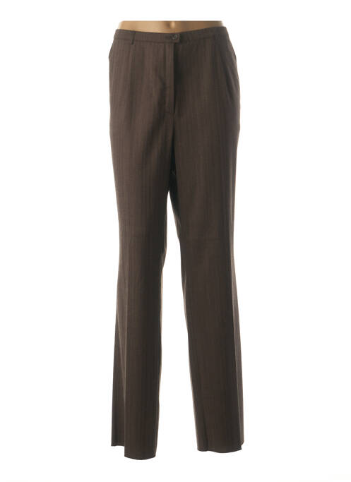 Pantalon drept maro CHRISTIAN MARRY femeie