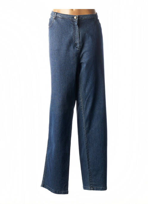 Blugi cu croială dreaptă albastru CHRISTIAN MARRY femeie