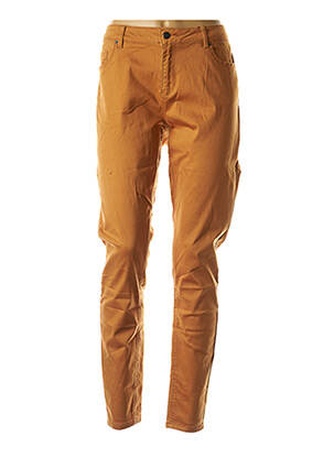 Pantalon slim maro VERO MODA femeie