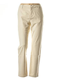 Pantalon chino țesătură poplin mărime normală bej VERO MODA femme