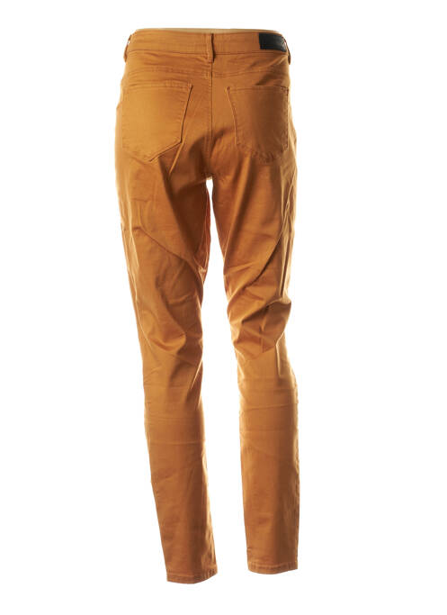 Pantalon slim maro VERO MODA femeie