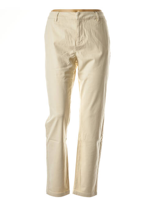 Pantalon chino bej VERO MODA femeie