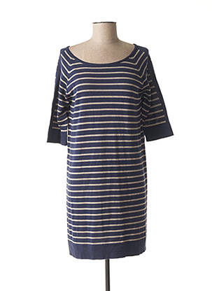 Rochie pulover albastru LES RACINES DU CIEL femeie