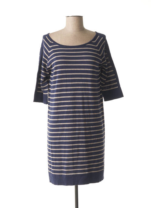 Rochie pulover albastru LES RACINES DU CIEL femeie