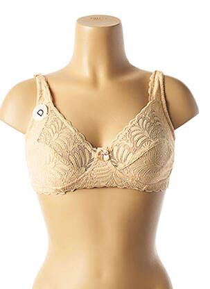 Sutien broderie sutien cupe întregi cu decolteu înalt piele HANA femme